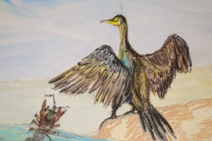 Die Fische und der Kormoran