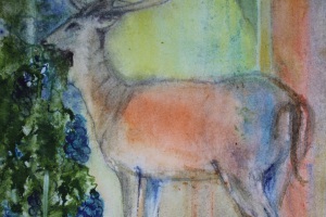 Fabel "Der Hirsch und der Weinstock" Buch 5 Fabel 15