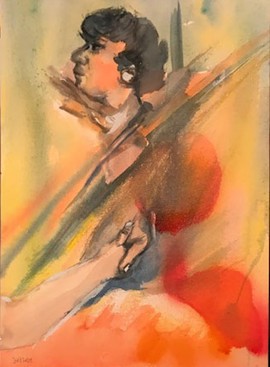 Sommerwind – Aquarell 30x42 cm 2024