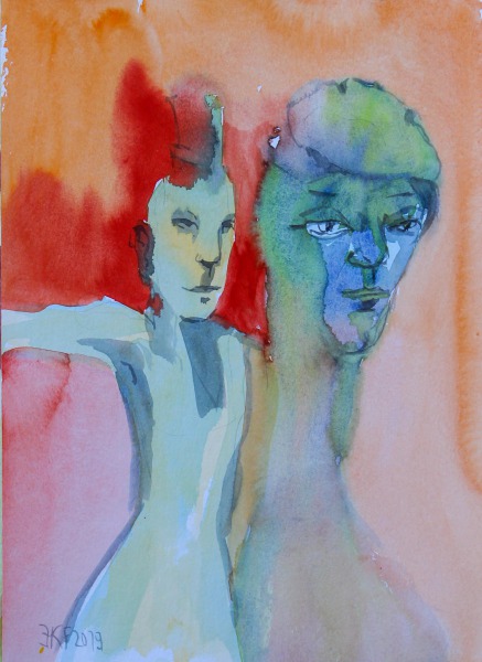 Figuren rot-grün-blau