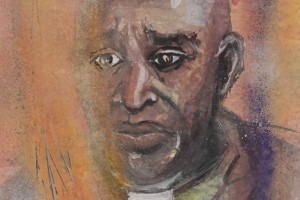 Afrikanischer Christ - 30x40 cm 2024