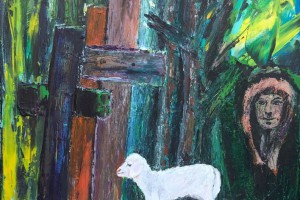 Eremitin 1 - Acryl 60x60 cm 2024