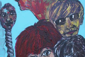 Lebenslinien – Acryl 50x70 cm 2024