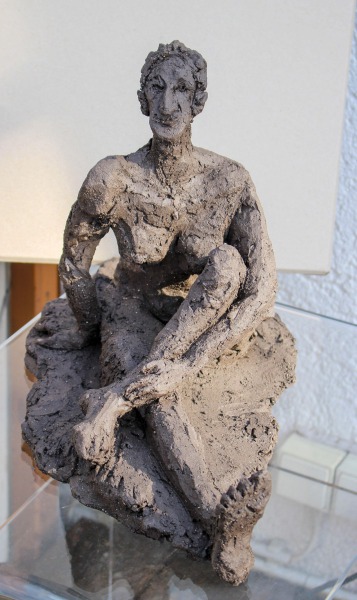 Sitzender Akt