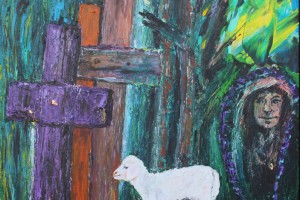 Eremitin 2 Acryl 60x60 cm 2024