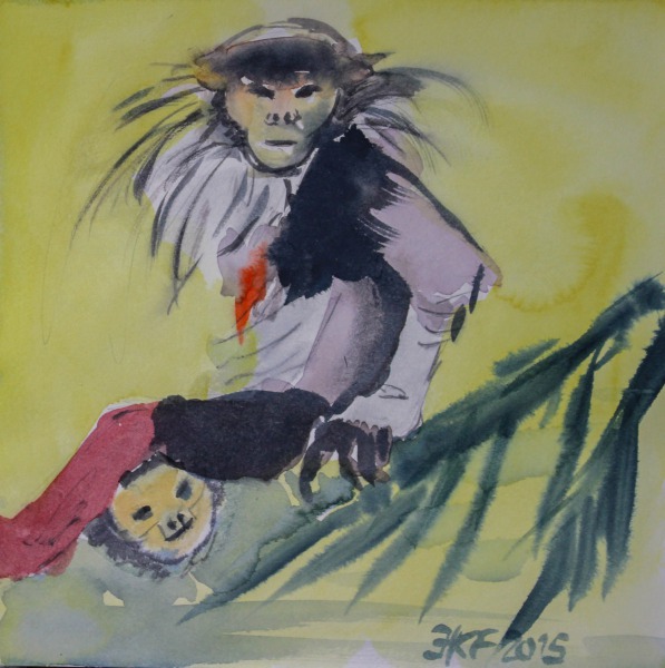 Affenartig