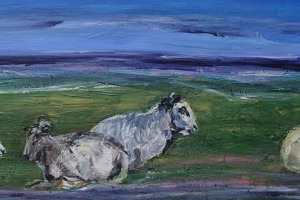 Am-Deich-Acryl-auf-Leinwand-100x42-cm-2003-2026