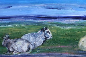 Deichgras-Acryl-auf-Leinwand-100x42-cm-2003_2026-VAR-2