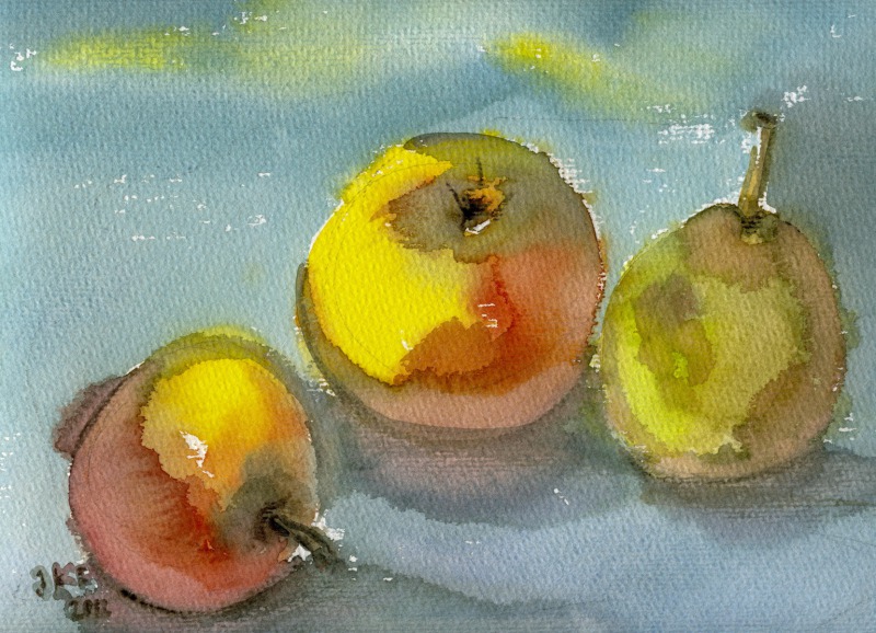Apfel und Mostbirne