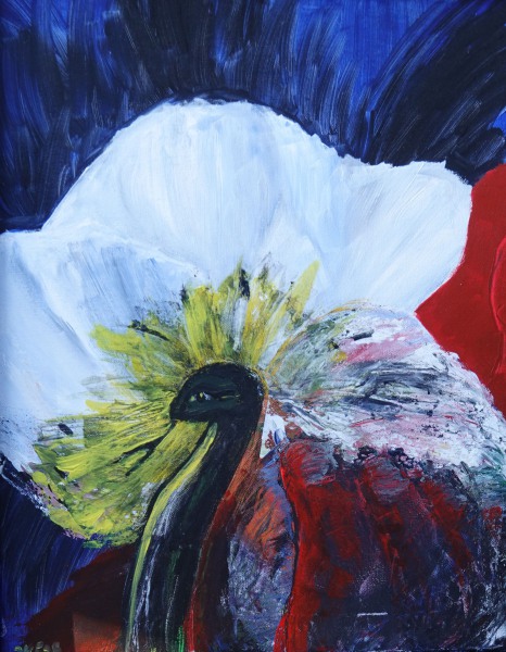 Versteckt-im-Bluetenblatt-Acryl-auf-Leinwand-30x40-cm-2025