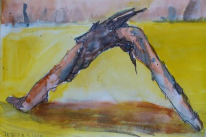 Gebogenes Holz