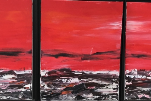 Schwarzes-Meer-Triptichon-Acryl-40x120-cm-2025